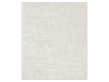 LOZENGE ICEBERG - Rectangular handmade wool rug by Edition Bougainville - view 2